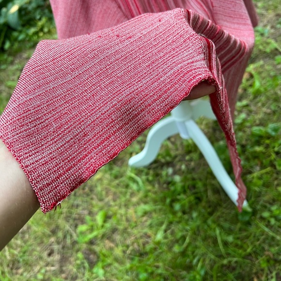 Yigal Azrouel red asymmetrical midi skirt S - Picture 6 of 13